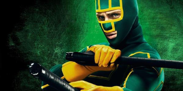 Aaron Taylor-Johnson on a poster for Kick-Ass 2