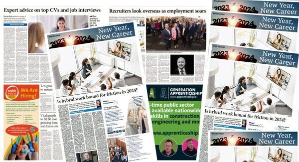 CLICK on the l<em></em>ink below for the 20 pages of our 'New Year, New Career' publication. 