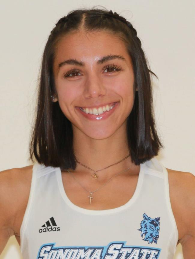 Gianna Bomarito, So<em></em>noma State University runner.